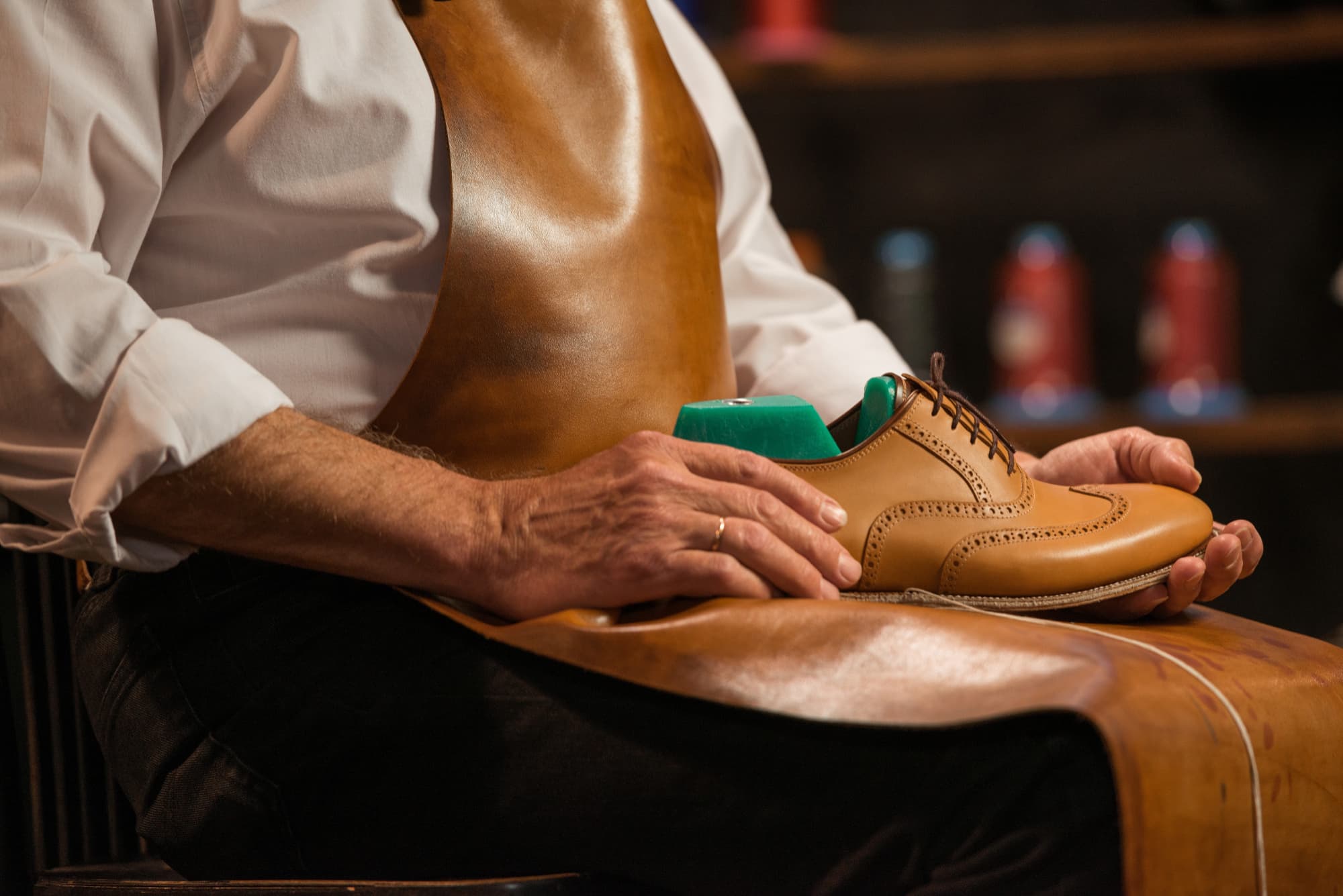Handcrafted footwear